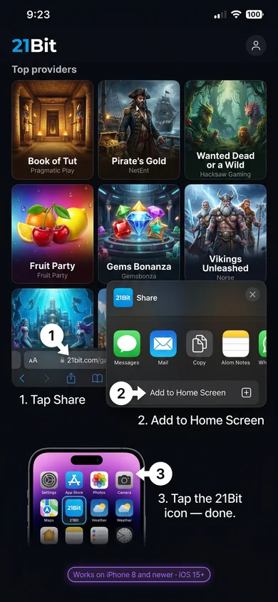 How to install 21Bit on iPhone – 21Bit