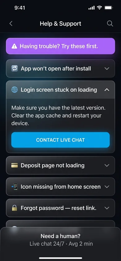 21Bit app — common issues & fixes – 21Bit
