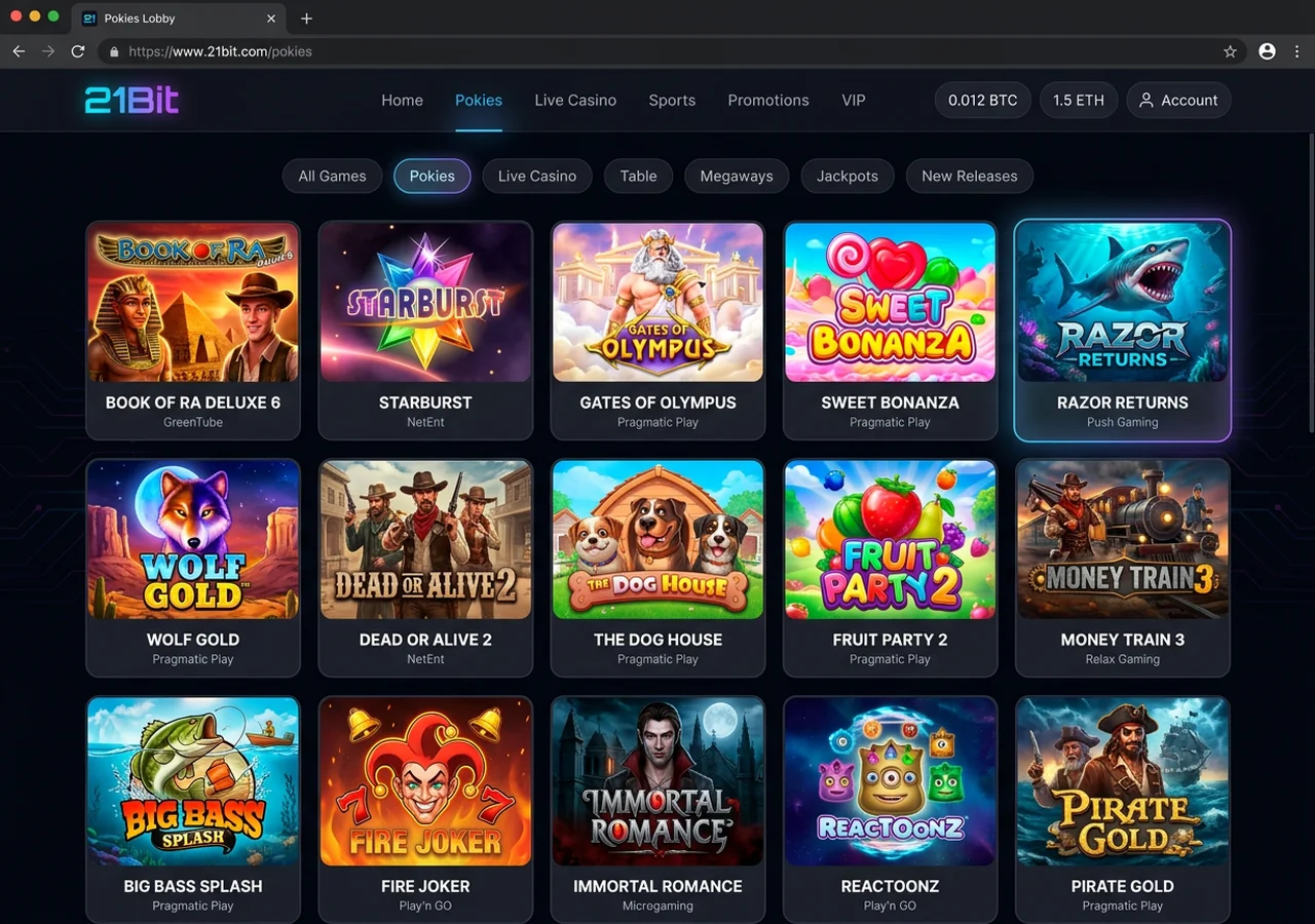 Game library at 21Bit – 21Bit